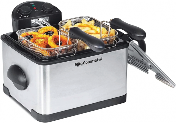 Freidora Electrica Elite Gourmet 1700 Watt 3.8 Litros - Image 2