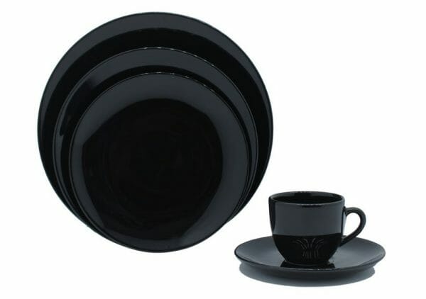 Vajilla Negra Black Coup para 4 personas 20 pzas - Image 3