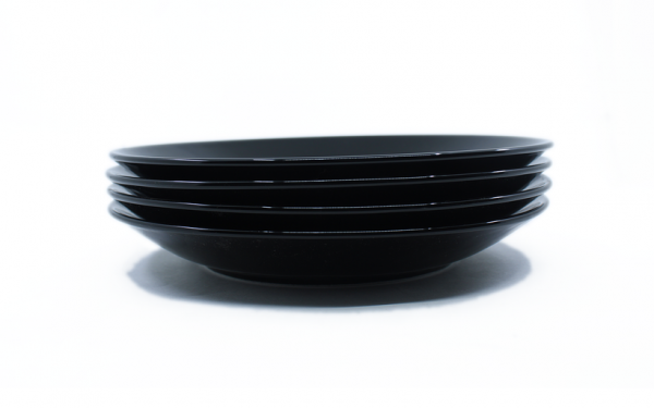 Vajilla Negra Black Coup para 4 personas 20 pzas