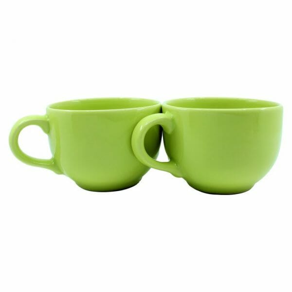 Juego de 12 tazas Jumbo 740 ml Verde