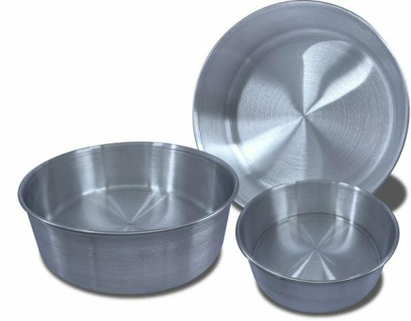 Juego de 3 Moldes Redondos Pasteleros Aluminio Altos