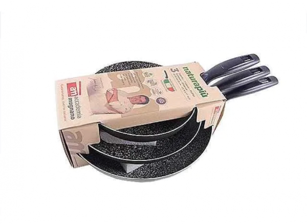 Juego de 3 Sartenes Italianos