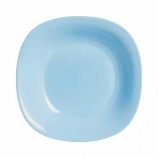 Juego de 6 Platos Hondos Soperos Vidrio Light Blue - Image 2