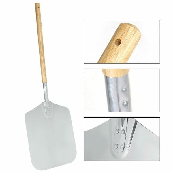 Pala Para Pizzas Con Mango De Madera 132 Cm - Image 2