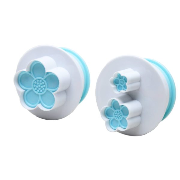 Kit Eyector Flores De 5 Hojas Para Fondant