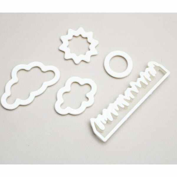 Kit Cortador Fondant Cielo Y Pasto
