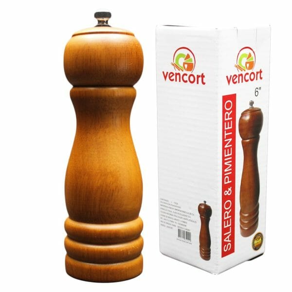 Molino Pimientero Mini De Madera 6" Pulgadas - Image 2