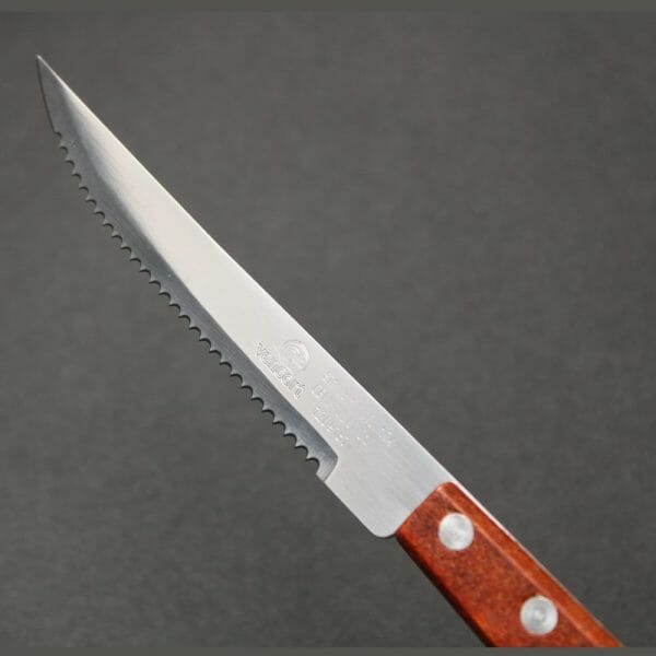 Cuchillo Sierra Para Carne Mango De Madera 4.5" Pulgadas - Image 3