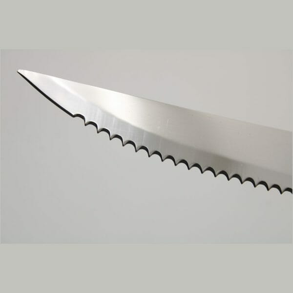 Cuchillo Sierra Para Carne Mango De Madera 4.5" Pulgadas - Image 2