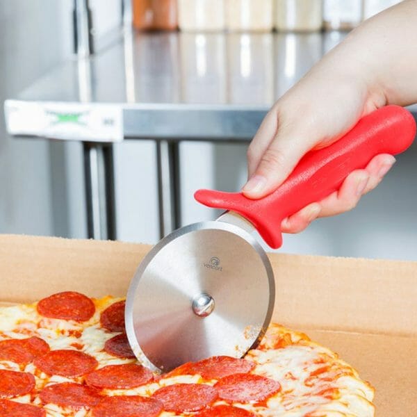 Disco de acero inoxidable del cortador de pizza Vencort
