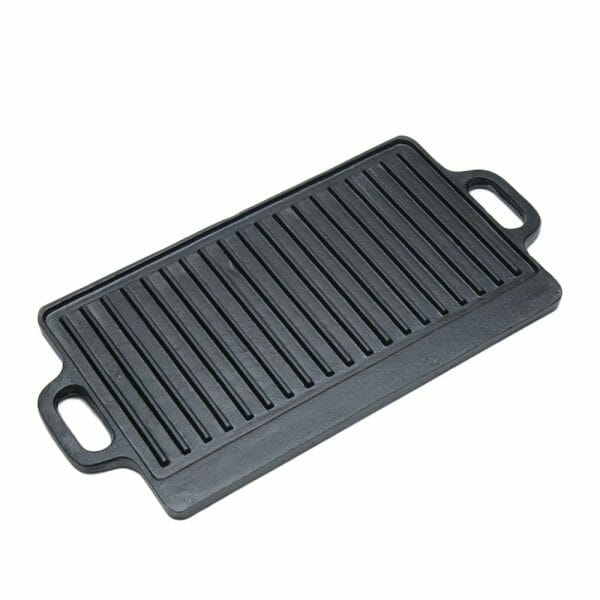 Comal de hierro fundido con grill - Image 2