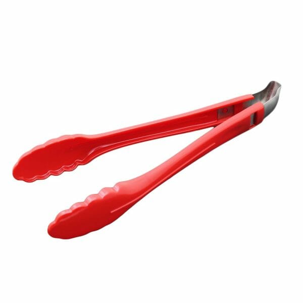 Pinza Mediana De Plástico Roja