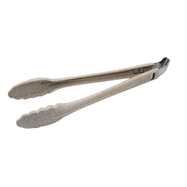 Pinza Grande De Plástico Beige