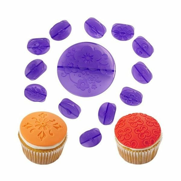 Moldes Sellos Para Masa Y Fondant Flores 14 Pzs - Image 3