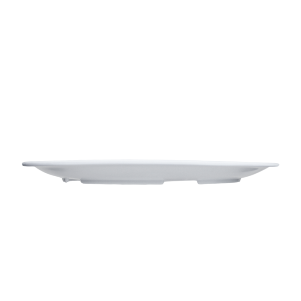 Plato Trinche Melamina Blanca 24 cm - Image 4