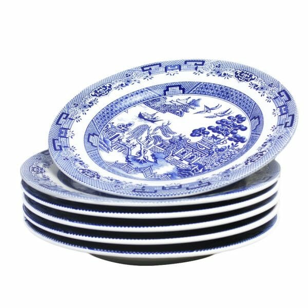 Plato trinche Cerámica Blue Willow