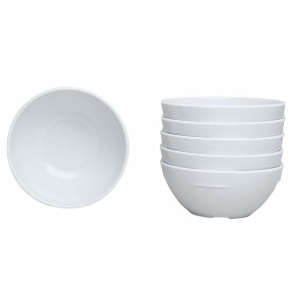 Tazón Avenero Melamina Blanca De 5.7" Pulgadas / 550 Ml - Pack 48 Pzs - Image 3