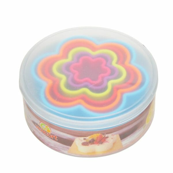 Juego De 6 Cortadores De Galleta Flor - Image 3