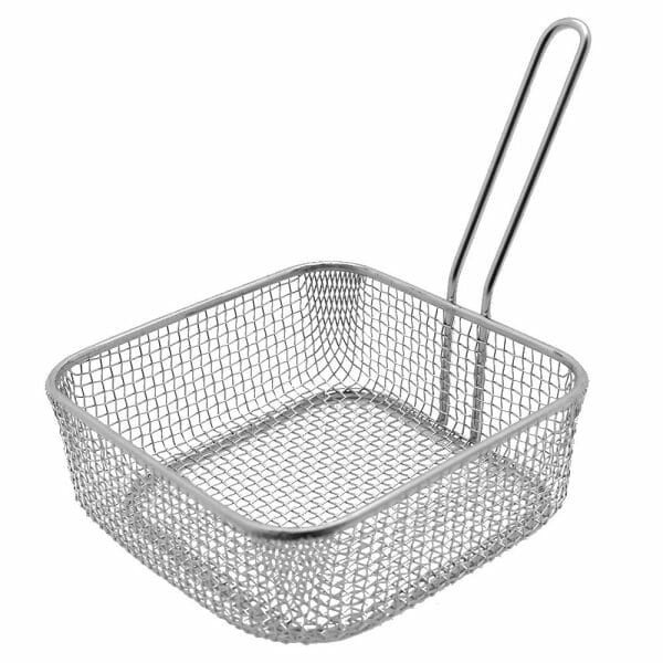 Mini Cesta Cuadrada Para Chips