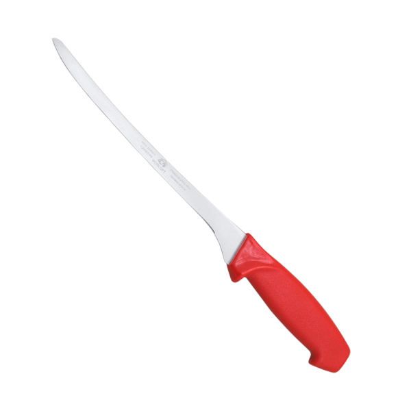 Cuchillo filetero Rojo 9"