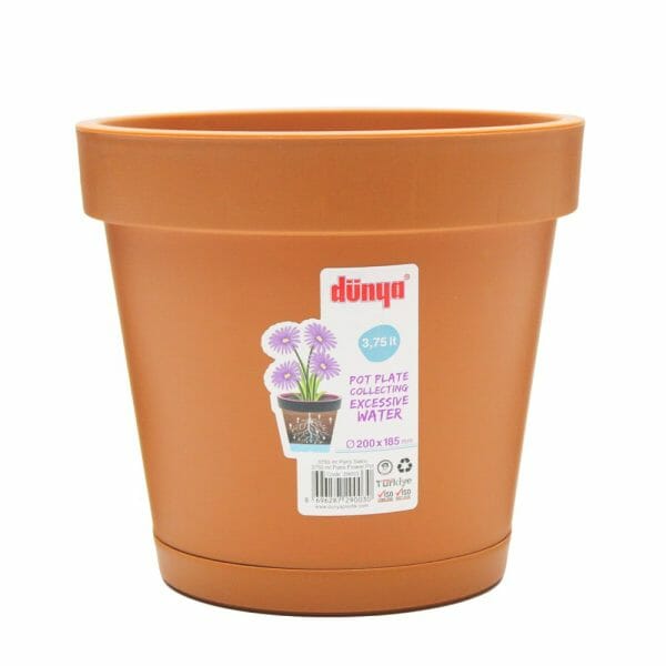 Maceta Rendona 3750 Ml