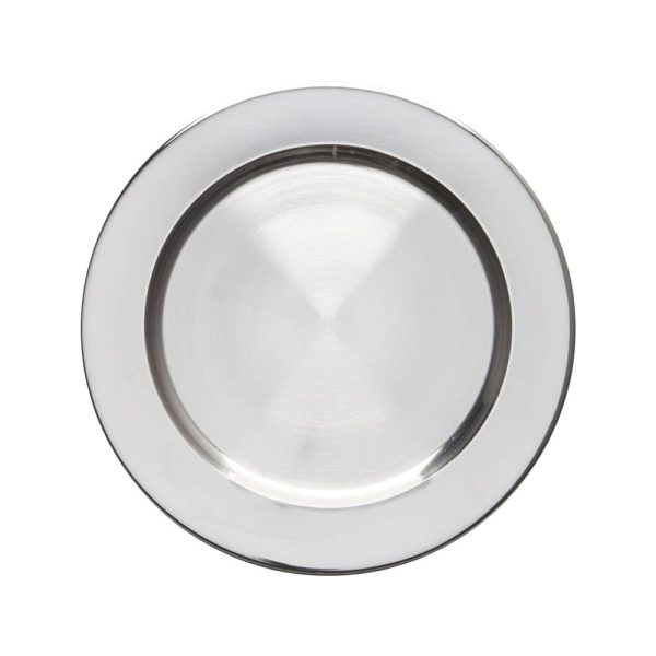 Plato acero inoxidable 30 cm