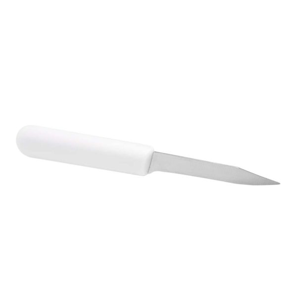 Cuchillo Mondador Curvo 3" Mango Blanco Pro Series - Image 2