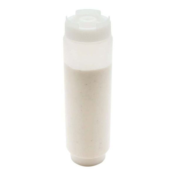 Botella dispensadora 16 Oz 2 tapas