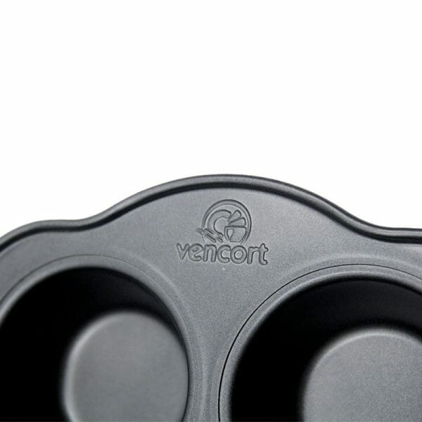 Molde Para Muffin Charola 6 Muffins Grande 7 Cm