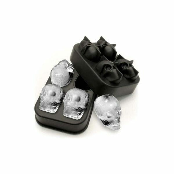 Molde Silicón 4 Calaveras Craneo Hielo Chocolates Cocina 1pz - Image 2