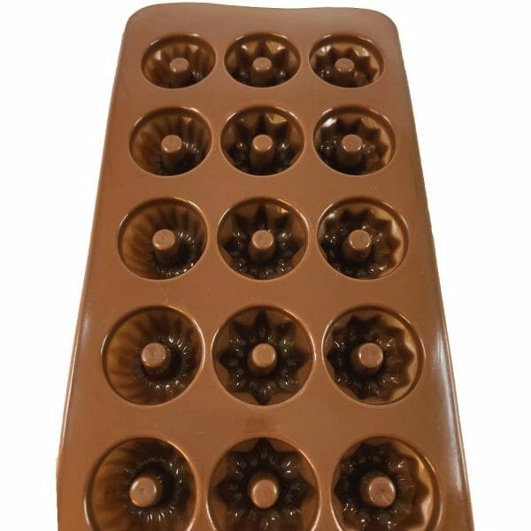 Molde De Silicon Roscas Mini Chocolates Reposteria - 2 Pzas - Image 3