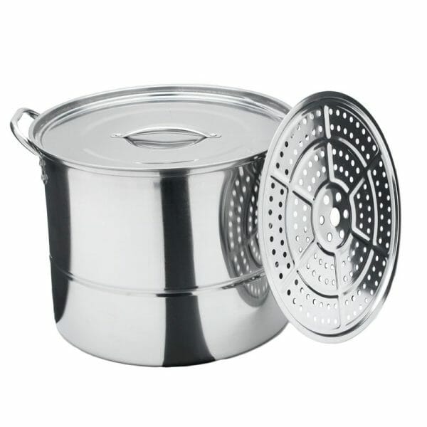 Juego De 4 Vaporeras Stock Pot Acero Inoxidable - 12 Pzas - Image 4