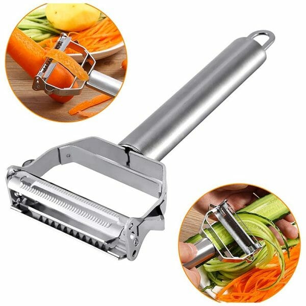 Pelador Julienne Vegetales Acero Inoxidable Profesional - Image 3