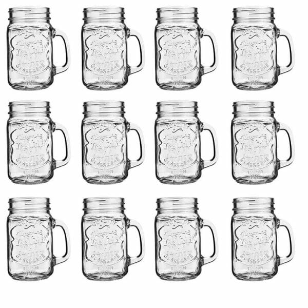 Tarros Mason Jar Con Tapa Y Popote 470 Ml Mayoreo Grabado - Image 3