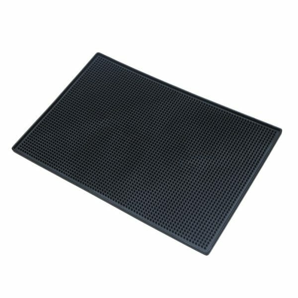 Tapete Para Bar Rectangular 45 X 30 Cm Negro