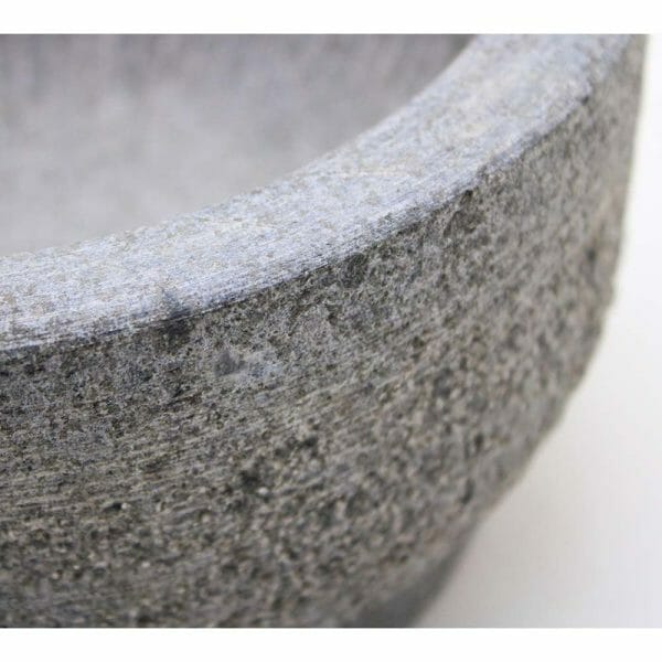 Molcajete Mortero 21 Cm De Piedra Con Mazo - Image 3