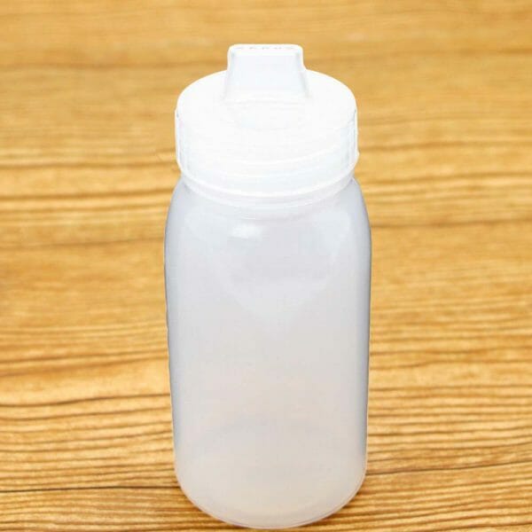 Botella Dispensador Para Decorar Aderezos 5 Boquillas 300 Ml