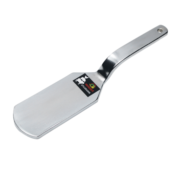 Aplanador De Metal Cromado Para Carne Profesional 1 Kg - Image 3