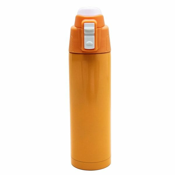 Termo Botella De Acero Inoxidable Naranja 500 Ml - Image 4