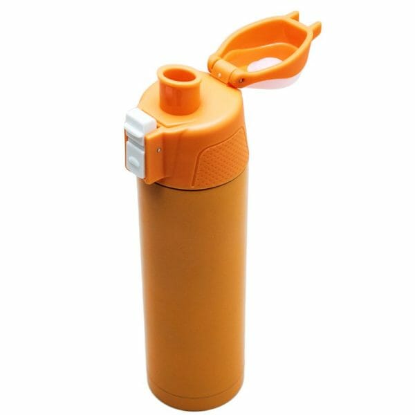 Termo Botella De Acero Inoxidable Naranja 500 Ml - Image 3