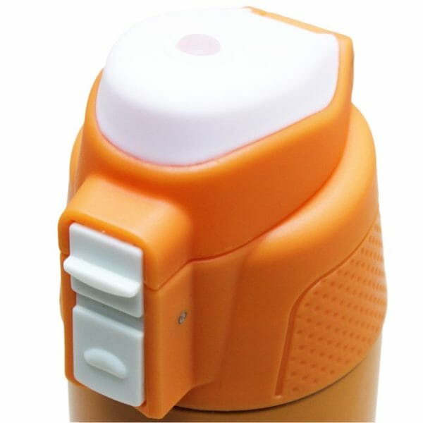 Termo Botella De Acero Inoxidable Naranja 500 Ml - Image 2