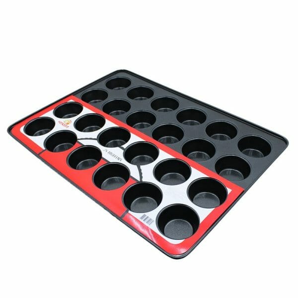 Molde Para Muffin Charola Para 24 Muffins Mediano 7.5 Cm - Image 3