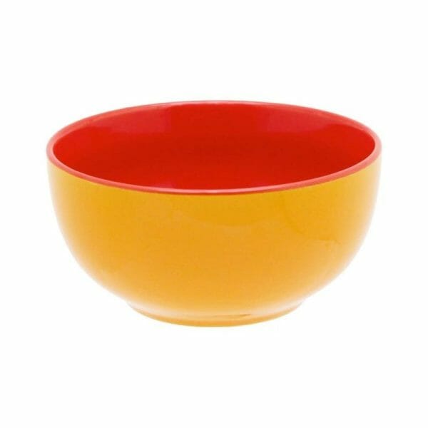 Tazones Bowl Tazon De Cerámica Bicolor 800 Ml - 4 Pzas - Image 2