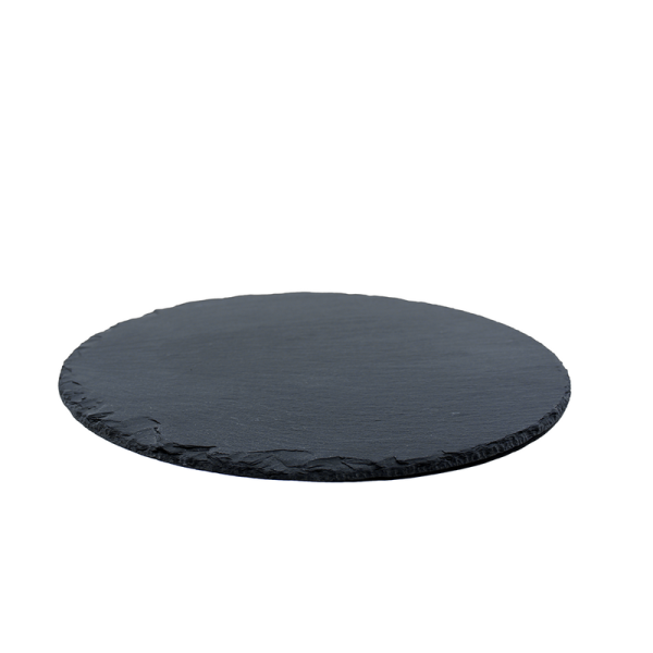 Pizarras Platos Para Comida Redondo Grande 30 Y 26 Cm - 12 Pzas - Image 2