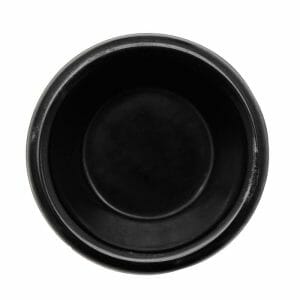 Conjunto de 12 ramekines de melamina negros