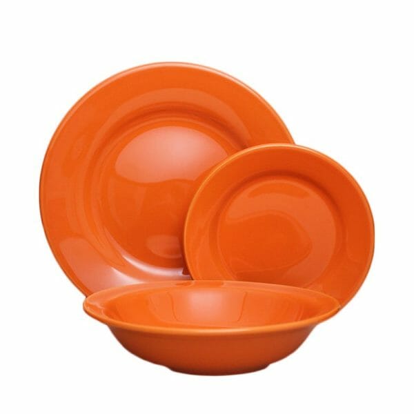 Vajilla De Cerámica Colores Para 4 Personas -16 Pzas