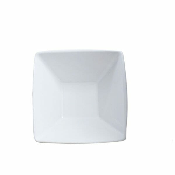 Tazones Para Ensalada Porcelana Cuadrado 600 Ml - 12 Pzas - Image 2