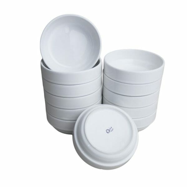 Tazón De Porcelana Blanca Brasileña Restaurante 400 Ml - Image 3