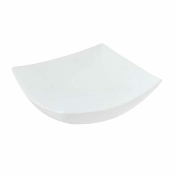 Platos Hondos Vidrio Opal Quadrato 20 Cm Luminarc