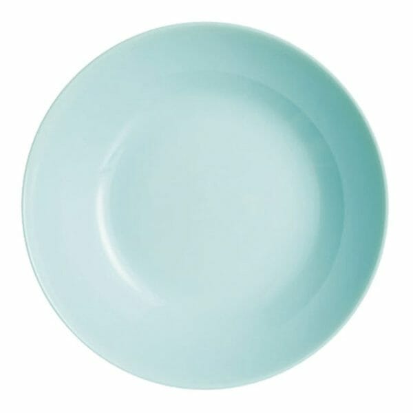 Platos Hondo Sopero Vidrio Opal Diwali 20 Cm Francia - 6 Pzas